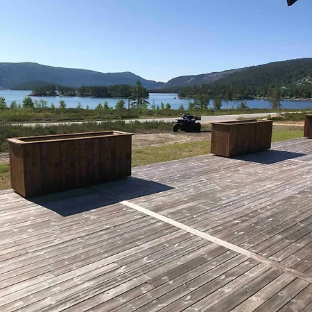 Modern With Panoramic View By Nissedal Casa de Férias