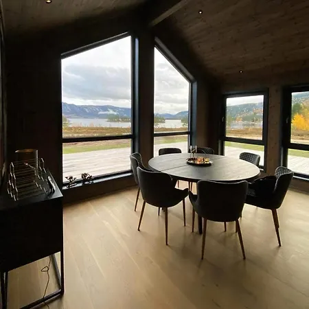 Сasa de vacaciones Modern With Panoramic View By Nissedal