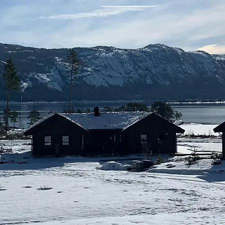 Modern With Panoramic View By Nissedal Semesterbostad *